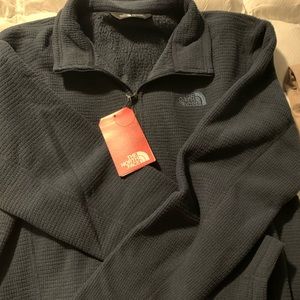 North Face fleece 1/4 zip